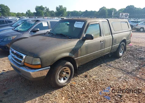 1999 Ford Ranger Xl/Xlt from USA, damaged, VIN 1FTYR14V7XPB25129